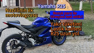 Kazalı Yamaha motorunun titreşimini 1 tl ile test ettik Nazillinin ilk motovlogcusu [upl. by Chuah]