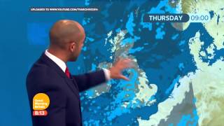 HD Good Morning Britain Bristolian weather forecast [upl. by Cuttie]