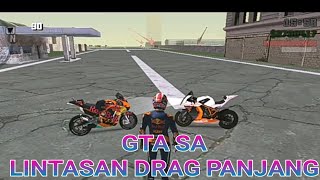 GTA SA MOD LINTASAN PANJANGMelaju hingga 500 kmjam  hakaishin gamer [upl. by Capriola770]