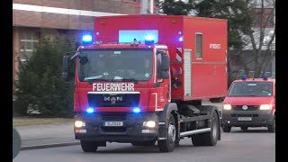 GerätewagenMess amp WLF ABAtemschutz  BF Berlin 3600  Technischer Dienst 1 [upl. by Zackariah]