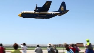 BlueAngels FatAlbart NAS Fort Worth AirShow Air Power Expo 2014 [upl. by Feetal251]