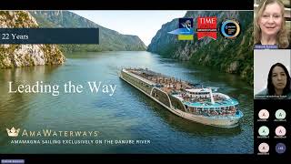 Virtual River Cruise Night with AmaWaterways 111924 [upl. by Akeem616]