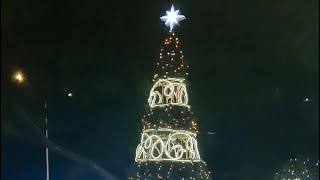 Inorbit mall Malad decoration Christmas and New year 2022 [upl. by Ialokin]