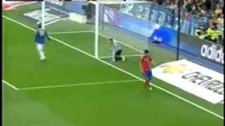 David Villa double misses open goal  UNBELIEVABLE  spain vs colombia [upl. by Gerdi]