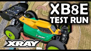 XRAY XB8E 23  RUN [upl. by Ellerrad]