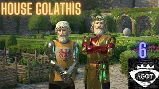 Golathis Ep 6 Swords and Spears CK3 AGOT Custom Dragonrider [upl. by Lesoj]