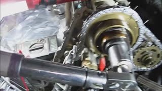 BMW 540i E3902 w M62TU pt5 chain and guides install VANOS reset specl tools cam TDC tools instal [upl. by Hutton727]