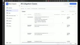 Mike Litigator  AIPowered Litigation Management Automation [upl. by Goodhen]