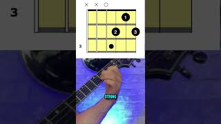 How to Play the D7 Chord  Guitar Lesson shorts D7 [upl. by Rubio]