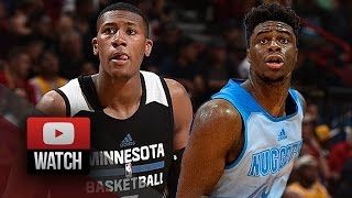 Emmanuel Mudiay vs Kris Dunn SL Duel Highlights 20160708 Nuggets vs TimberWolves  CRAZY [upl. by Notlem]