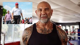 Batista Obliterates Trump in Epic Gym Rant [upl. by Notrub962]