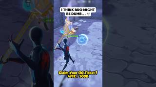 No Way Bro Fell For That 💀 fortnite fortniteshorts fortnitefunny fortnitememes [upl. by Aneled]