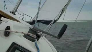 Hunter 240 sailing on Lake Grapevine [upl. by Joacimah921]