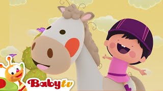 Shell be Coming Round the Mountain 🐎  Nursery Rhymes amp Songs For Kids🎵 BabyTV [upl. by Leonard253]