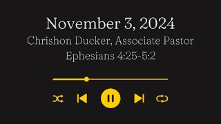 Sermon Podcast Video  November 3 2024 [upl. by Acinoreb141]