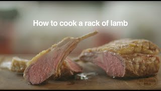 How To Cook A Rack Of Lamb  Good Housekeeping UK [upl. by Llenrup]