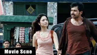 Paiyaa Tamil Moive  Paiyaa climax  Vijay Sethupathi  Karthi Tamannaah  N Linguswamy [upl. by Karr995]