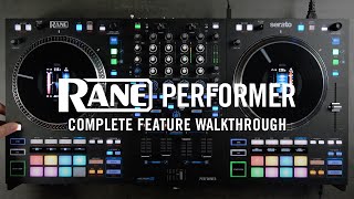 RANE PERFORMER  Complete Feature Walkthrough [upl. by Lrigybab]