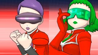 Pokemon Ancestral X  vs Team Flare Celosia and Bryony in Lysandre Labs [upl. by Dleifxam]