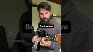 Bold as love John Mayer Version Cover [upl. by Sitoeht]