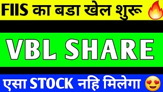 VBL SHARE UPDATE  VBL SHARE LATEST NEWS  VBL SHARE PRICE TARGET [upl. by Lotta]