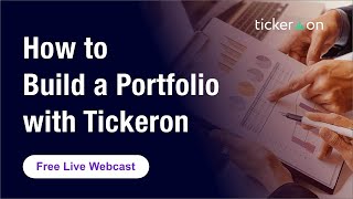 How to Build a Portfolio with Tickeron [upl. by Purpura]