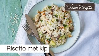 Risotto met kip  extra tips 🍲  LeukeReceptennl [upl. by Neo]