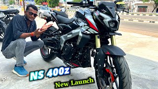 All New Pulsar NS 400 Z Black Colour Review  Top Speed 176 Kmph On Road Price Mileage New Update [upl. by Fernandez707]