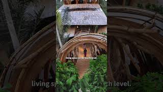 Sharma Springs The Tallest Bamboo Structure in Bali Indonesia [upl. by Burnard]