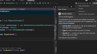 GitHub Copilot woven into Visual Studio [upl. by Pani179]