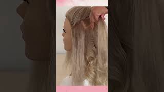 4 main ways to create different diameter of flat iron curls Hairstyle tutorial [upl. by Crissie]