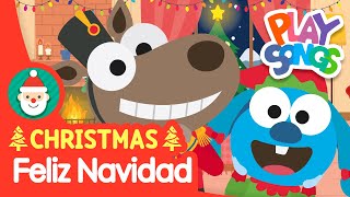 Feliz Navidad🎄  Christmas Songs for Kids  Nursery Rhymes Songs  Playsongs [upl. by Belldame]