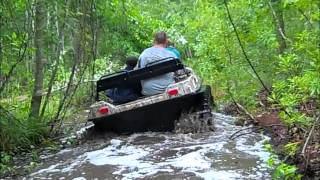 Three tracked Argos on a Swamp Creek Trail rideBig Nasty ATV Park [upl. by Mireille]