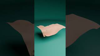 A cloth simulation in blender  Part 8 shorts 3d blender [upl. by Nesaj]