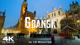 GDANSK 🇵🇱 Gdańsk 2024 Drone Aerial 4K  Danzig Poland Polska [upl. by Htederem]