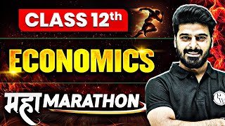 Class 12th Maha Marathon🔥 Economics for Class 12th Board Exams 2024 [upl. by Pigeon]