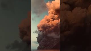 Watch Italys Stromboli volcano erupt [upl. by Darnoc]