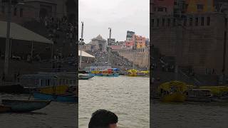 Nauka vihar steamer Boat se kashi vishwanath mandir Dashashwamedh Ghat and Manikarnika Ghat Bharamn [upl. by Aelgna]