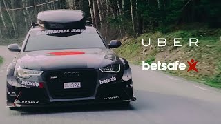 Jon Olssons Audi RS6 DTM available on Uber through Betsafe [upl. by Elorak]