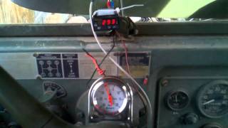 Testing M35A2 pyrometer and boost gauge [upl. by Nomled]