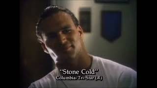 Stone Cold 1991 brain bosworth is strong cold Movie Trailer [upl. by Anitnerolf]