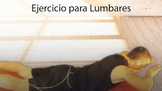 Ejercicio para Lumbares boca abajo [upl. by Ericksen]