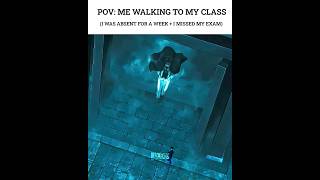 POV Me walking to my class  Muzan walk edit   demonslayer edit  muzan muzanedit moonwalk [upl. by Aihsyla561]