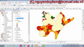 Phân tích dữ liệu GIS 45 Thực hành ArcGIS Desktop [upl. by Mayman]