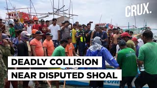 Filipino Fishermen Killed in Restive South China Sea In quotAccidental Collisionquot Marcos Orders Probe [upl. by Gorlicki]