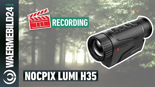 Anblick mit dem Nocpix Lumi H35 WärmebildHandgerät 🔴 [upl. by Croom]