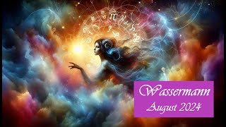 🔮✨♒Wassermann August 2024  Wiedergeburt in die Seelenverbindung ♒✨🔮 tarotgratis wassermann [upl. by Lindeberg]