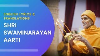 BAPS Swaminarayan Aarti with Lyrics and English Translation [upl. by Horace]