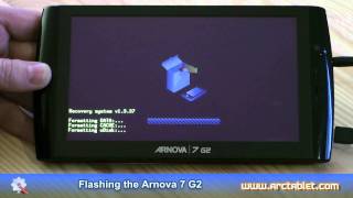 Install Android Market on Arnova 7 G2 firmware flashing procedure [upl. by Ocire]