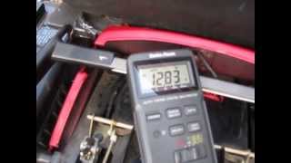 Motorcycle Battery Voltage [upl. by Llenoil]